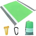 thumbnail image 1 of Ultralight Water Resistant Camping Mat with Storage Bag Sand Free Beach Mat Picnic Blanket Sandproof, 1 of 8