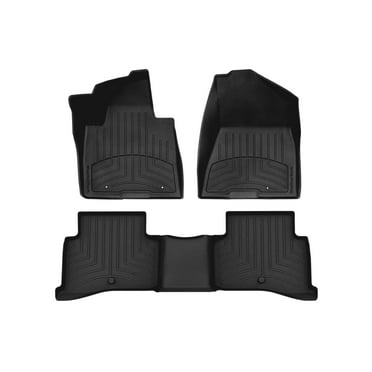 WeatherTech FloorLiner HP Custom Fit Floor Mats compatible with Tucson, Sportage - 1st & 2nd Row, Black