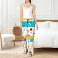 thumbnail image 4 of Fotbe Funny Farm Pantalones de Pijama para Mujer, Pantalones de Dormir, Pantalones Pj con Cordón y Bolsillos-3X-Large, 4 of 6