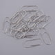 thumbnail image 3 of Paquete de 20 Clips de papel grandes Zulema Jumbo plata, 3 of 8