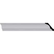 3 1/8"H x 3 1/8"P x 5"F x 94 1/2"L Ashford Crown Moulding