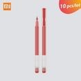 thumbnail image 1 of Labymos 10 Pcs Pen Red 0.5mm Refill Neutral Pen Smooth Writing Signature Pen Student Supplies Office Stationery, 1 of 7