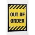thumbnail image 2 of Durable DURAFRAME WALLPAPER The detachable infoframe for sensitive surfaces, 1 Pack, Black, 2 of 6