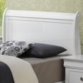 thumbnail image 3 of Twin Size Solid Wood Storage Bed Frame with Hidden Storage, White, for Bedroom, 3 of 5