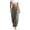 Gray, variant on Women's Elastic Waist Cotton Linen Harem Pants Baggy Lantern Trousers Summer Casual Beach Vacation Lounge Wear Relaxed Fit White L