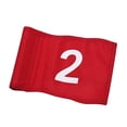 thumbnail image 2 of Bandera verde de golf, cara del campo de prácticas, agujero en forma de copa, bandera pequeña, bandera de celosía, bandera verde del campo, 2 of 6