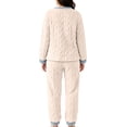 thumbnail image 6 of SBYOJLPB 2-Piece Sets for Women Winter Thickened Long-Sleeve Top and Pants Warm Pajama Set, 6 of 6