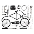 thumbnail image 2 of Desktop Classical Bike Ornaments DIY Bicycle Model Scale Perfect Gift for Christmas Birthdays, 2 of 5