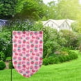 thumbnail image 2 of Wukai Haear Strawberry Print Garden Flag 12.5x18 Inch Double Sided Sun-resistant Rain-resistant, Wrinkle-resistant Colorfast(Only Flag), 2 of 7