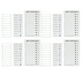 thumbnail image 1 of MYCHORES 4 Piezas Tablero de Lista de Verificación Producción de Bricolaje Lista de Verificación de Tareas Portátil Reciclable Tabla de Tareas Desmontable para Mensajes de Bricolaje Plan de Viaje, 1 of 5