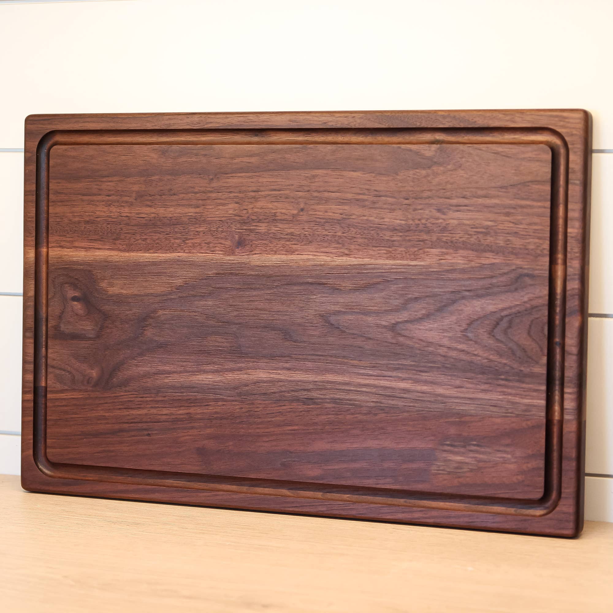 Large USA Made Premium Maple Cutting Board 18x12" With Juice Groove