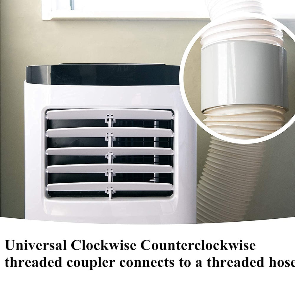 Portable Air Conditioner Exhaust Hose Coupler Window Adapter AC Unit Tube Connector Parts & Accessories 5.9Inch