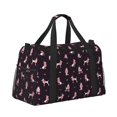 thumbnail image 2 of Disketp Poodle Dog Bolsa de Viaje Tipo Duffle, Bolso de Mano para Fin de Semana para Mujer, Bolsa de Gimnasio Ligera para Hombre, Esencial para Viajes, 2 of 7