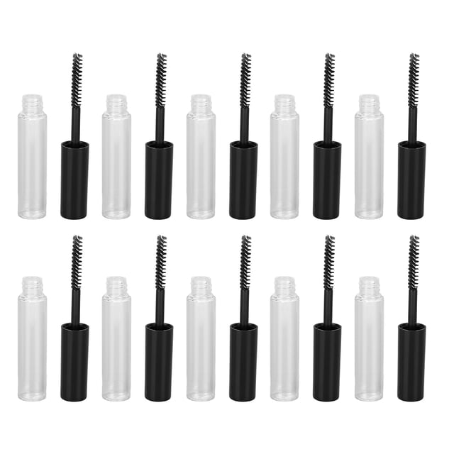 Tubos De Rímel Vacíos, Tubos De Rímel De Diseño Recargables, Plástico Premium, 10 Piezas De 1,5 Ml Por Botella Para Rímel