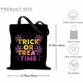 thumbnail image 2 of Funny Trick Or Treat Time Pilot Gift Spooky Halloween Witch Canvas Bag 2Pcs, 2 of 5