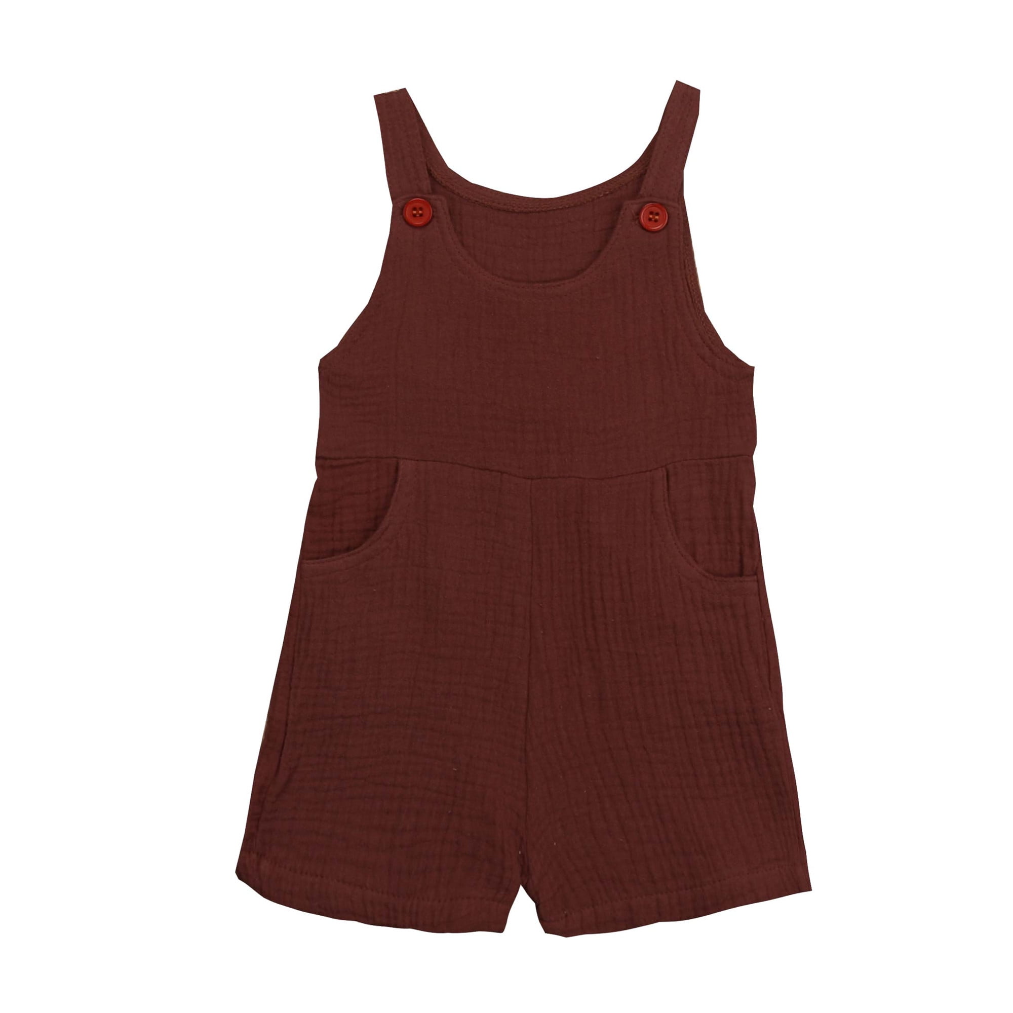 girls linen overalls