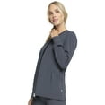 thumbnail image 3 of Infinity Cherokee Zip Front Womens Scrub Jacket 4-way Stretch with Lightweight, Superior Performance and Comfort - CK370A, 3 of 5
