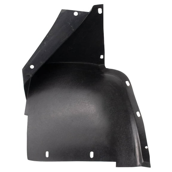 TRQ Front Left Rearward Inner Fender Liner Black Drivers Side Fits Select 2004-2009 Cadillac XLR GM1250128