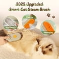 thumbnail image 4 of White Self-Cleaning Pet Grooming Brush,3-In-1 Self-Cleaning Pet Grooming Brush with Steam Spray for Cats Dogs Shedding Control (2026 New Model), 4 of 10