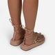 thumbnail image 5 of Sandalias de tiras cruzadas al tobillo decorativas con cadena inferior plana para la playa para mujer Wmkox8yii  nm2850, 5 of 6