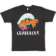 thumbnail image 3 of Inktastic Crabulous Cute Hermit Crab with Purple Nail Polish T-Shirt, 3 of 5