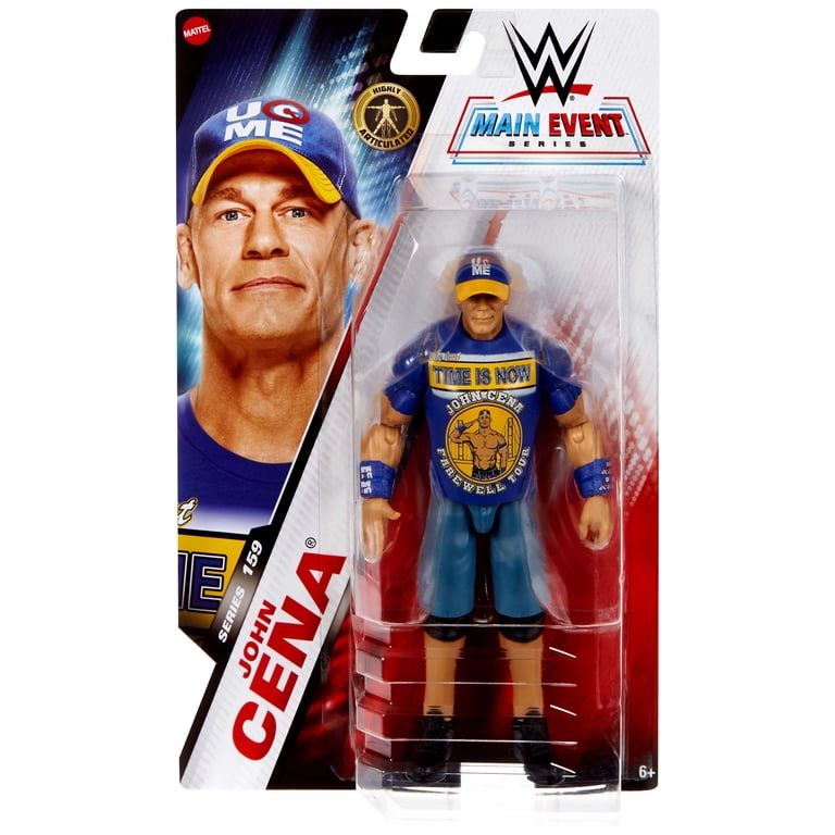 WWE, John Cena Action Figure, Main Event Series #159, 6-inch