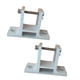 thumbnail image 2 of 2 piezas de soporte de montaje en pared para toldos, accesorio de metal, soporte para toldo, parasol, cubierta de lluvia, soporte para porche de, 2 of 8