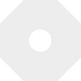 thumbnail image 4 of 14"OD x 4"ID x 5 1/2"C x 1"P Westin Architectural Grade PVC Contemporary Ceiling Medallion, 4 of 11