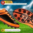 thumbnail image 3 of Vizari USA Boys Girls Soccer Cleats | Youth Firm Ground Athletic Outdoor Football Shoes for Toddler, Little Kid, Big Kid | Lightweight & Durable, 3 of 5