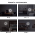 thumbnail image 3 of Yayeee LED Night Light for The Home Plug in With Light Sensors 2 Pack, Black and Gray Plaid Pattern, 3 of 6