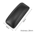 thumbnail image 5 of cojines de cuero para las piernas del coche, almohadillas para las rodillas, soporte para los muslos, reposabrazos de la puerta del asiento, almohadilla para las piernas, color negro, 5 of 5