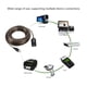 thumbnail image 4 of Cable de extensión USB con chip USB 2.0 de alta velocidad, repetidor activo, teclado, impresora, cable extensor, 10 m Inevent DZ4162-02, 4 of 7