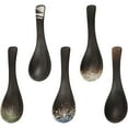 thumbnail image 1 of 5 piece Japanese soup spoon set, retro soup spoon, ceramic soup spoon, Chinese Asian ramen tableware, 1 of 5