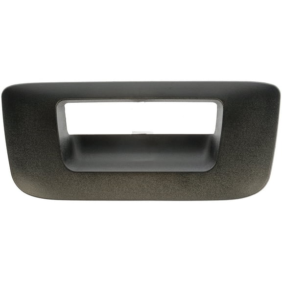 Dorman 80124 Tailgate Handle Bezel for Specific Chevrolet / GMC Models, Black/Textured