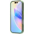 thumbnail image 4 of Magnetic Case for Apple iPhone 16 Pro Max, Compatible with Magsafe Ultra Slim Fit Rugged Hybrid Drop Protection Bumper Solid Color Case Cover for Apple iPhone 16 Pro Max, Green, 4 of 6