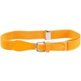 thumbnail image 1 of Kids Elastic Adjustable Strech Belt with Leather Closure - Orange, 1 of 1