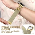 thumbnail image 3 of For Garmin Vivoactive 3 Vivoactive 3 Music Milanese Band Electroplated Stainless Steel Magnetic Watc, 3 of 5