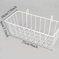 thumbnail image 2 of SHIQI-Wire Grid Baskets Wall Grid Board Accessories Metal Wall Storage for Grid Panel, 2 Pack, 2 of 4