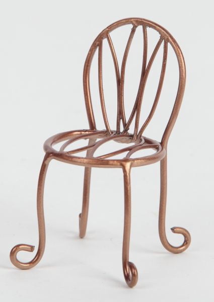 small iron chair