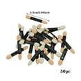 thumbnail image 3 of 50 Pieces Eye Shadow Applicator Eyeshadow Disposable Sponge Tip Sides Brush Makeup Eye, 3 of 6