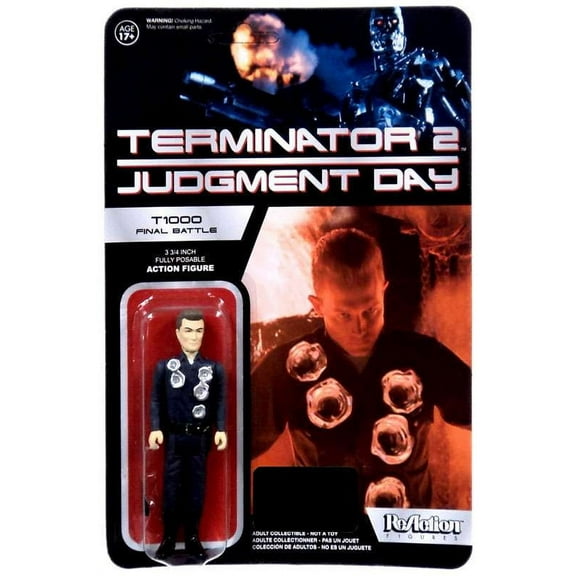 Funko The Terminator ReAction T-1000 Officer Action Figure (Final Battle)