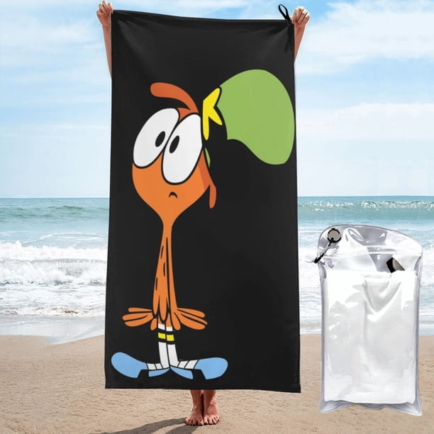 Toalla de playa Wander Over Yonder, suave, de secado rápido, resistente a la arena, para piscina, yoga, gimnasio, camping, toallas de baño ligeras, regalo para niños, niñas, niños y adultos, 27,5 x