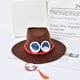 thumbnail image 3 of Sombrero de paja del rey Luffy de One Piece, igual que el de Junior Rojo Baace, accesorios de cosplay de animación de vaquero, sombrero de vaquero., 3 of 6
