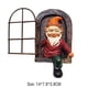 thumbnail image 5 of JShteea Figura Elfo Fuera La Puerta Estatua Jardín Travieso Estatua Jardín Porche, 5 of 9