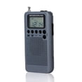 thumbnail image 1 of HRD-104 Radio portátil estéreo AM / FM de bolsillo 2-Band Digital Tuning Radio Mini receptor Ra Irfora  Equipo de radio, 1 of 7