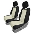 thumbnail image 4 of For 2022-2024 Nissan Frontier FH Group Custom Fit Neoprene Car Seat Covers Wateropoof - Beige Full Set, 4 of 10