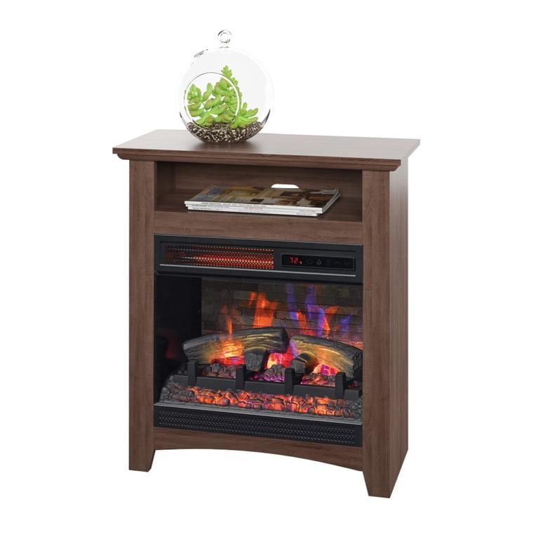 ChimneyFree 18” Infrared Quartz Wall Mantel Electric Fireplace - Walmart.com