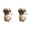 Khaki, variant on Cute Dog Figurines, Hanging Flower Pot Hugger Resin Puppy Planter Ornaments for Home, Garden, Patio & Yard Decorations (Funny Pug Design)