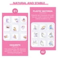 thumbnail image 3 of Miangastore Nail Art Rhinestones Kit Assorted Color 40Pcs 0.39X0.39X0.20In, 3 of 8
