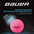 thumbnail image 2 of Bauer 4 Pack No Bounce Street Hockey Balls, Cool or Warm Weather, 2 of 2